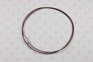 Основание для колье т. коричневый