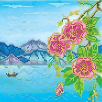 Схема для вышивки бисером «Берег»