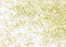 Бисер Чехия круглый 10/0 50 г 01252 прозрачный бледный желто-зеленый зольгель окрашенный